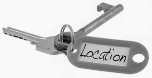 services : clés avec une étiquette "location"